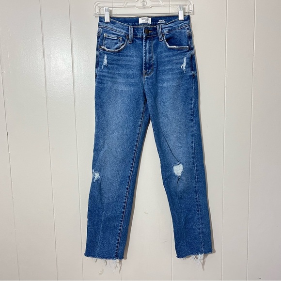 Kensie Jeans Vintage Luxe High Rise Slim Straight Womens Size 2/26 - Picture 1 of 8